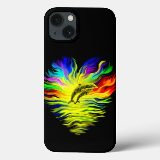 Dolfijnen in het zonlicht Case-Mate iPhone case (Achterkant)