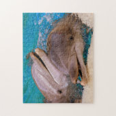 Dolfijnen in Nevada. Legpuzzel (Verticaal)