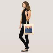 Dolfijnen in zonsopgang tote bag (Voorkant (model))