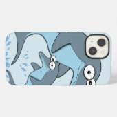 Dolfijnen iPhone Hoesje (Achterkant horizontaal)