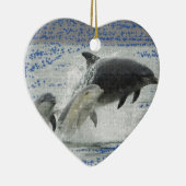 Dolfijnen Keramisch Ornament (Rechts)