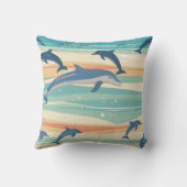 Dolfijnen Kussen (Achterkant)