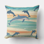 Dolfijnen Kussen (Voorkant)