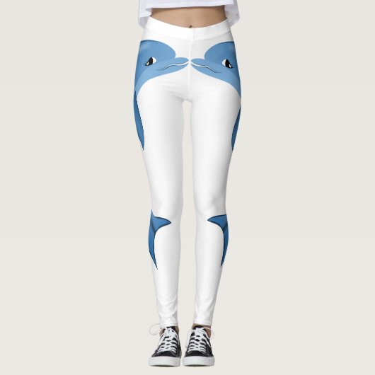 Dolfijnen Leggings (Voorkant)
