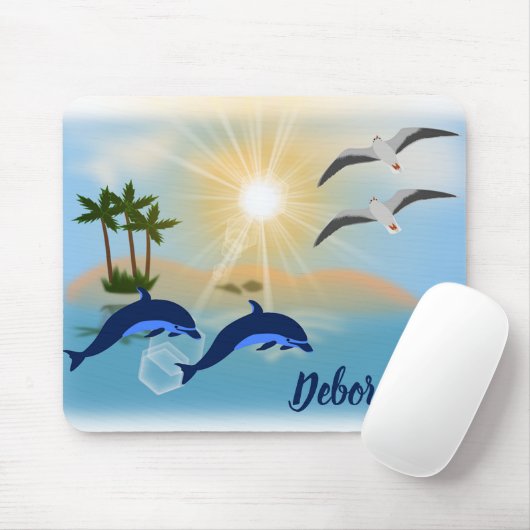 Dolfijnen Muismat (Met muis)