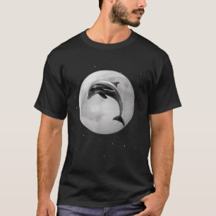 Dolfijnen, Oceaan Maan Sterren, Milieubescherming T-shirt