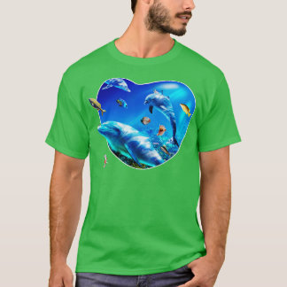 Dolfijnen Onderwater 2 T-shirt