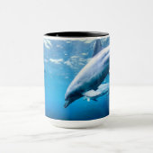 Dolfijnen Onderwater Mok (Midden)