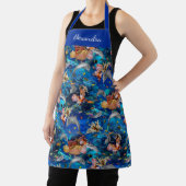 Dolfijnen Onderwater Ocean Coral Reef Gepersonalis Schort (Insitu)