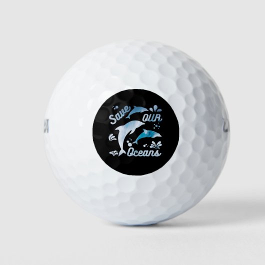 Dolfijnen / onze oceanen redden golfballen (Voorkant)