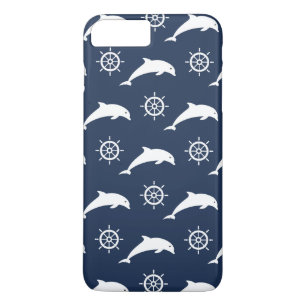 Dolfijnen op het paradepatroon Case-Mate iPhone case