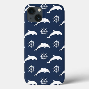 Dolfijnen op het paradepatroon Case-Mate iPhone case