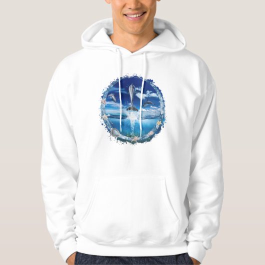 Dolfijnen Podcast Feestje Hoodie (Voorkant)