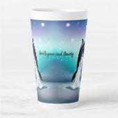 Dolfijnen pompen in de Mok van de oceaan (Voorkant)