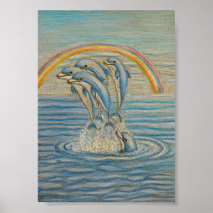 Dolfijnen Poster