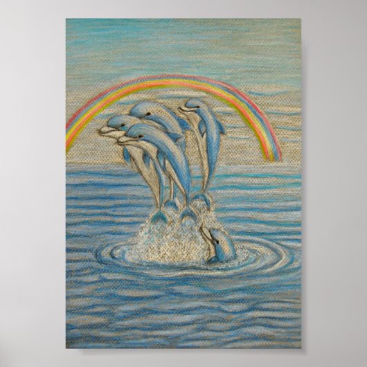 Dolfijnen Poster (Voorkant)