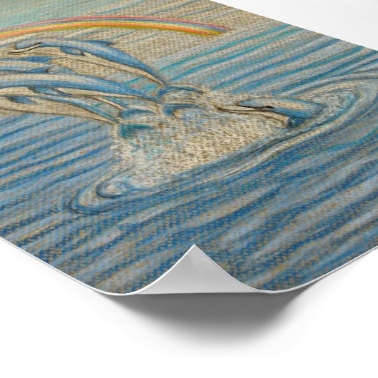 Dolfijnen Poster (Hoek)