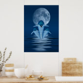 Dolfijnen Poster (Keuken)