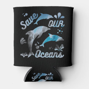 Dolfijnen / Red Onze Oceanen Blikjeskoeler