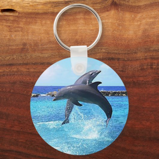 Dolfijnen Sleutelhanger (Voorkant)