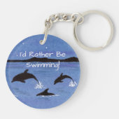 Dolfijnen Sleutelhanger (Achterkant)