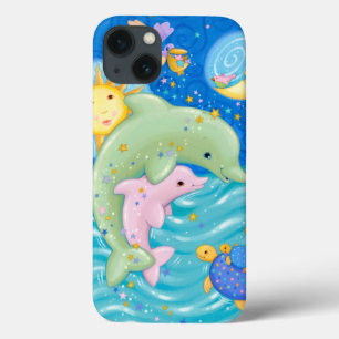 Dolfijnen spelen iPhone 13 hoesje