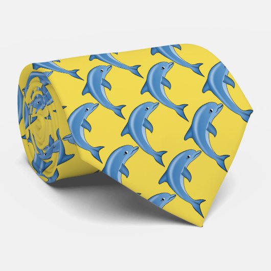 Dolfijnen Sport Football Basketbal Basketbal Strop Stropdas (Opgerold)