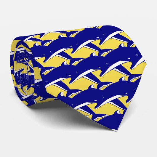 Dolfijnen Sport Football Basketbal Basketbal Strop Stropdas (Opgerold)