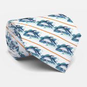 Dolfijnen Sport Football Basketbal Basketbal Strop Stropdas (Opgerold)