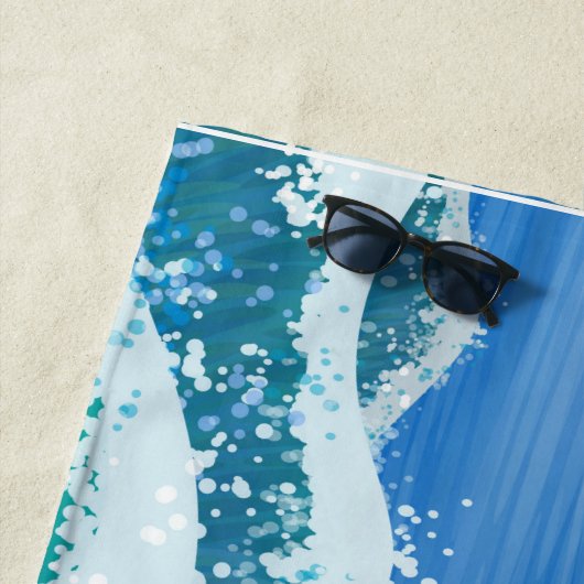 Dolfijnen Strandlaken (In situ)