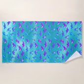 Dolfijnen Strandlaken (Voorkant)