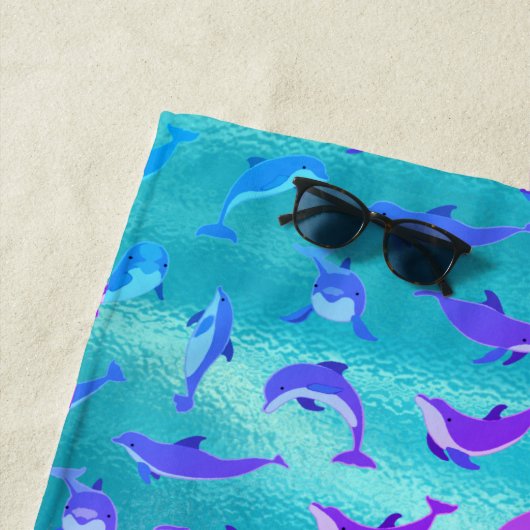 Dolfijnen Strandlaken (In situ)