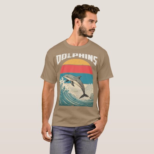 Dolfijnen T-shirt (Voorkant volledig)
