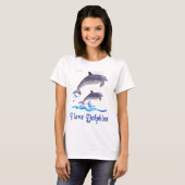 Dolfijnen T-shirt (Voorkant volledig)