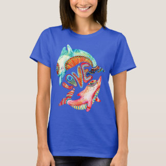 Dolfijnen - T-shirt Blauw