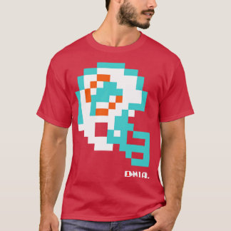 Dolfijnen Tecmo Bowl Helm T-shirt