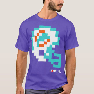 Dolfijnen Tecmo Bowl Helm Tapestry T-shirt