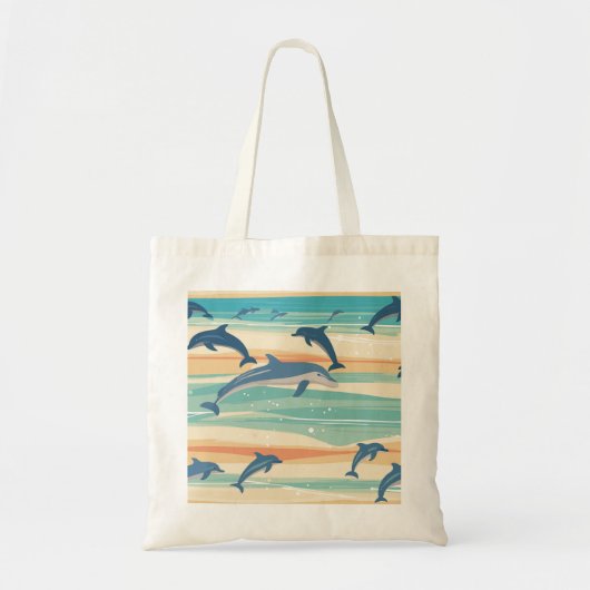 Dolfijnen Tote Bag (Voorkant)