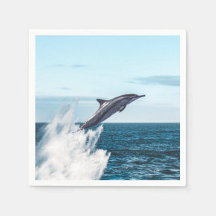 Dolfijnen uit de oceaan servet