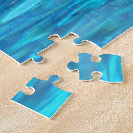 Dolfijnen van de zeeen legpuzzel (Zijkant)