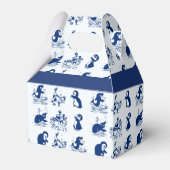 Dolfijnen, walvissen en pinguïns bedankdoosjes (Achterkant)