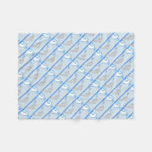 Dolfijnen & walvissen Fleece Deken (Voorkant (Horizontaal))