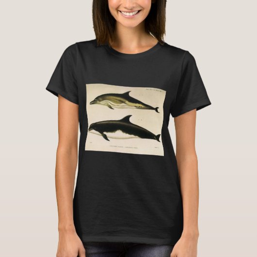  dolfijnen, zeedieren en zoogdieren t-shirt (Voorkant)