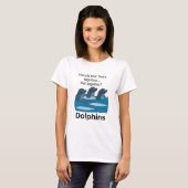 Dolfijnen Zeezoogdier Vriendschap T-shirt (Voorkant volledig)