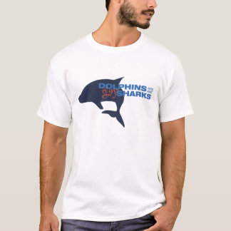 Dolfijnen zijn gewoon Gay Sharks T-shirt