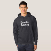 Dolfijnen zijn voor Oceanen Hoodie (Voorkant volledig)