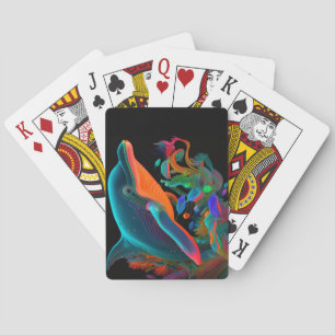 DOLFIJNEN ZWEMMEN #4 POKERKAARTEN