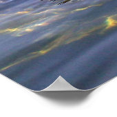 Dolfijnen zwemmen poster (Hoek)