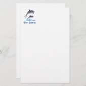 Dolfijnenartikelen Briefpapier (Voorkant / Achterkant)