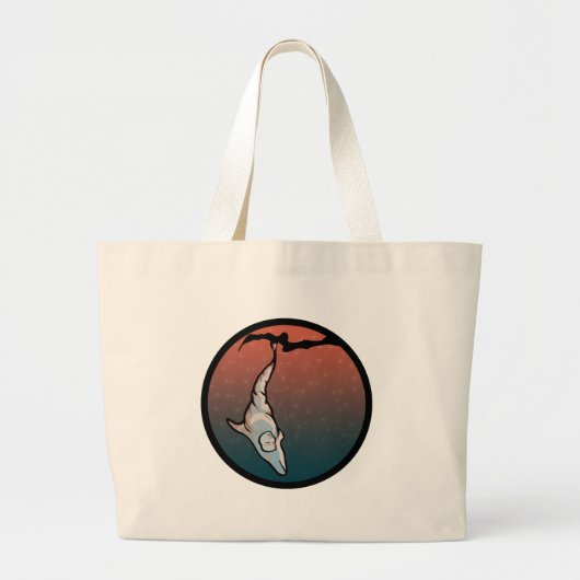 dolfijnencocoon grote tote bag (Voorkant)